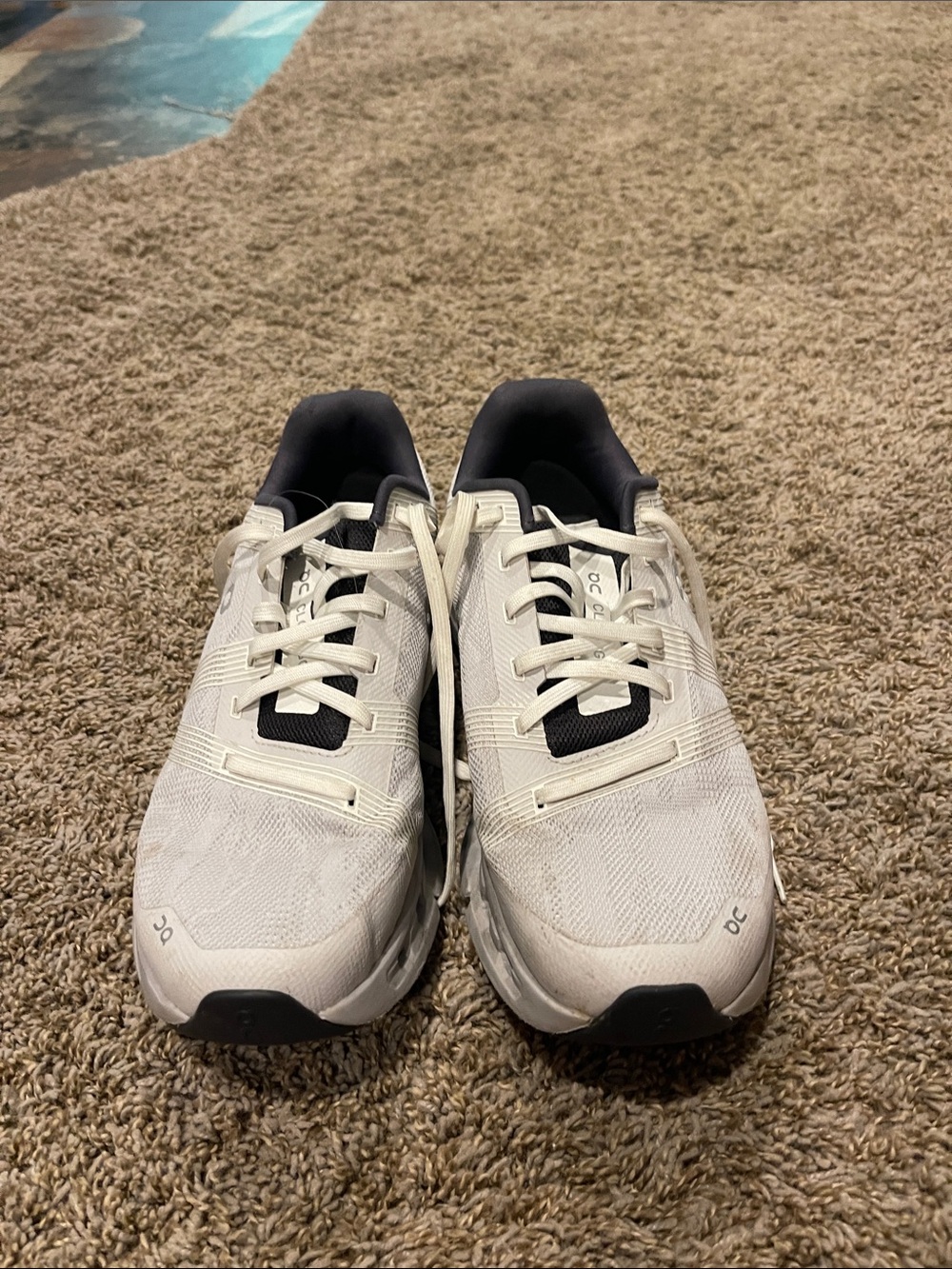 Women’s On Cloud White Athletic Running Shoes